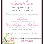 Spring Soiree Flyer Spring Soiree Flyer